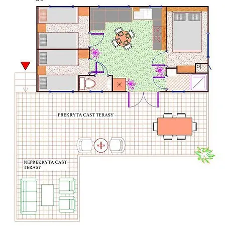 Village de vacances Mobile Homes With Terrace *
